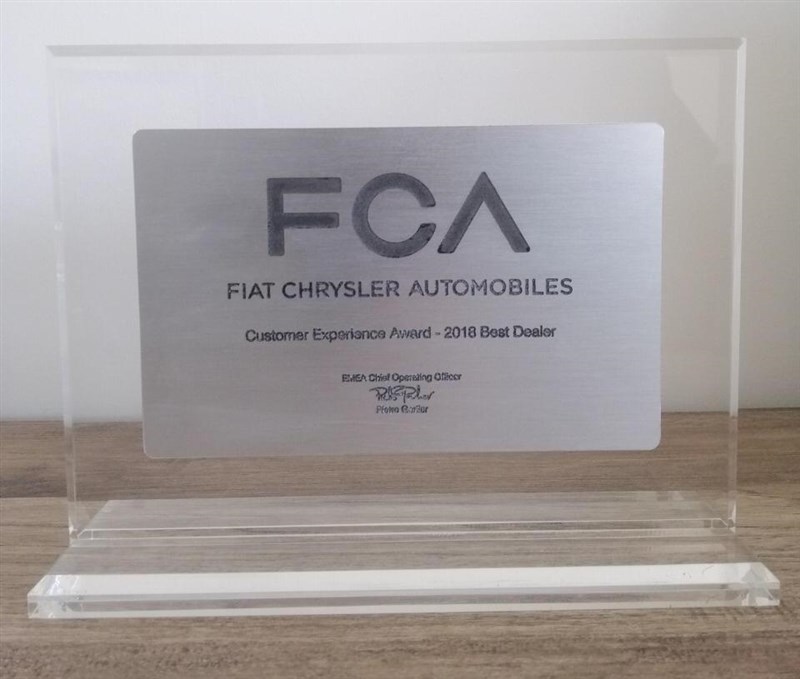 Gargour Automotive Company receives special recognition from FCA EMEA for Customer Experience excellence